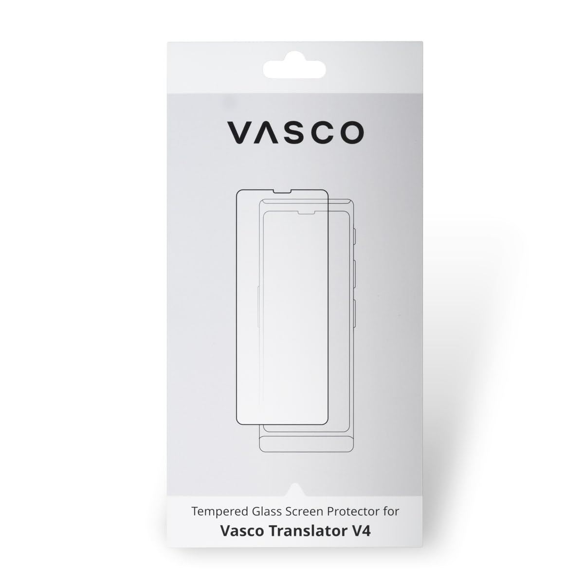 Vasco V4 Language Translator Device with Free Lifetime Internet in Almost 200 Countries + Vasco Tempered Glass Screen Protector
