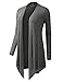 BIADANI Women Open Front Lightweight Soft Drape Light Sweater Cardigan