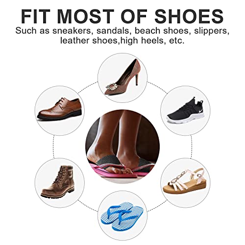 SIIHEA 2 Pairs Copper Infused Compression Arch Supports Braces, Plantar