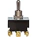 Morris Products 2 Pole Toggle Switch – Heavy Duty, DPDT On-Off-On 6 Screw Terminals – Three Positions – Solid Brass, Nickel Plated Bushings - 100,000 Mechanical Life Cycles – CURus Listed, (70110)