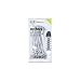 HICKIES No Tie Shoelaces For Kids Premium Space Grey No tie Shoe Laces For Kids Sneakers 14p Kids Shoe Laces Elastic Waterproof Elastic Tieless Shoelaces For Kids ShoeLaces One Size fit All