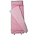 SoHo Toddler Nap Mat Rollable, Pink White Polka