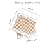 Bamboo Cotton Swabs 1000 Count|Double Round Biodegradable Cotton Buds|5 packs of 200ct