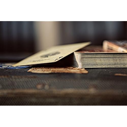 Bicycle 1800 Vintage Series Playing Cards by Ellusionist (Red) Toys & Games, Games, Standard Playing Card Decks