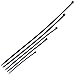 EvHenGO Cable Zip Ties - Assorted Sizes from 4 to 12 Inches - Black Tie Wraps - Heavy Duty, Self-Locking Nylon Cable Ties - 500 Pieces - Combo Pack