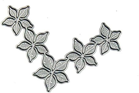 All Occasion Dies Poinsettia Corner - Metal Craft Die