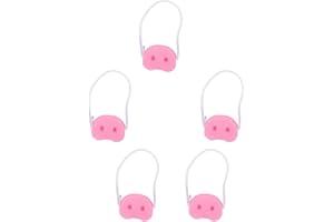 Pig Nose for Funny Game, The Oinkcredible You Laugh You Lose Party Game, Pig Voice Nose Refill (5)