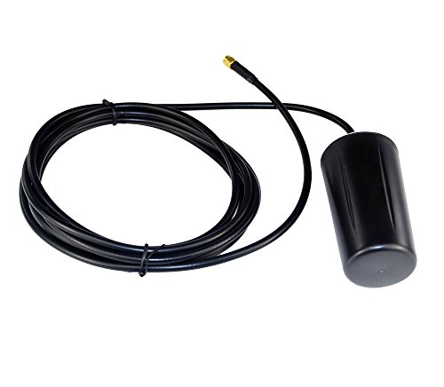 Vandal Resistant Low Profile 3G/4G/LTE Omni-Directional Antenna - 3-5 dBi Gain - Fixed Mount - 10 ft Coax Lead - For Cisco, Cradlepoint, Digi, Novatel, Pepwave, Proxicast, Sierra Wireless, and others.
