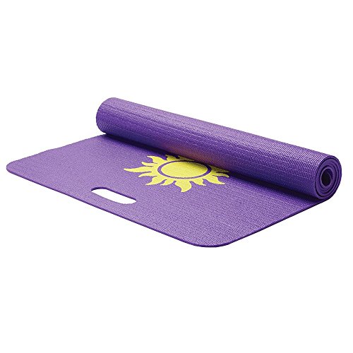 MERRITHEW Kids Yoga and Exercise Mat, Triple Sundog (Purple) 0.15 inch / 4 mm - Thumbnail 2