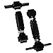 Upgr8 Acura Honda Version 2 Adjustable Rear Camber Kit (Steel, Black)