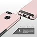 Honor 7x Case, Huawei Mate SE Case, OMOTON Slim Anti-Scratch Protective Phone Case with High Impact Protection, Dual Layers and Non-slip Design for Huawei Honor 7x, Huawei Mate SE 5.93 inch, Rose Gold