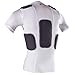 Cramer Lightning 5 Pad Football Shirt With Integrated Rib, Spine and Clavicle Pads, White, X-Large