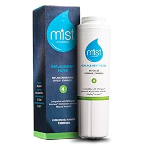 Mist UKF8001 Replacement For Whirlpool Maytag, 4396395, EDR4RXD1, Pur Filter 4, Kenmore 46-9005, Refrigerator Water…