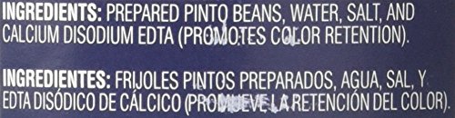 BUSH’S BEST PINTO BEANS, 16 OUNCE CAN, CANNED BEANS, PINTO BEANS CANNED, SOURCE OF PLANT BASED PROTEIN AND FIBER, LOW FAT, GLUTEN FREE, FOR SOUPS, SALADS AND MORE