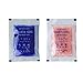 Dry & Dry 10 Gram [40 Packets] Blue Indicating(Blue to Pink) Silica Gel Packets Desiccant - Rechargeable Silica Packets, Silica Gel, Silica Gel Packs, Desiccant Pack