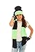 S.W.A.K Girls Knit Hat Scarf Gloves Set (See More Colors Patterns)