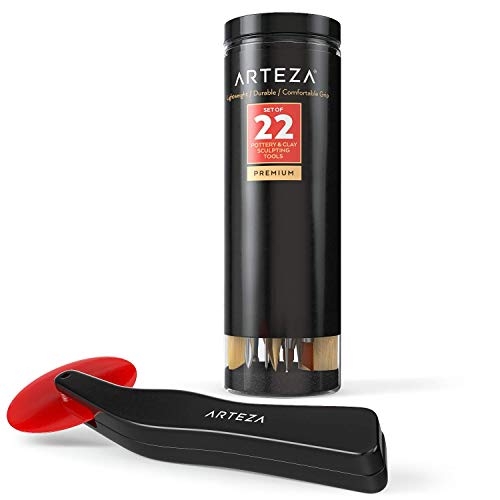 Arteza Polymer Clay Kit 42 with Pottery Tools & Clay Sculpting Tools