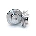 Witbot Aluminum gt2 Timing Pulley Bore 5mm Teeth 60 for 3D Printer 6mm Width gt2 Belt (Pack of 2pcs)
