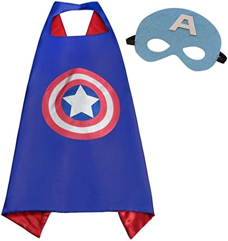 Superhero Capes with Masks for Kids Girls & Boys Halloween Party Favors