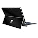ProElife Ultra Slim Decal Skin Sticker Cover Protector for Microsoft Surface Pro 6 2018 / Surface Pro 5 2017 / Surface Pro 4 12.3-Inch (Not Fit for Surface Pro 7) (Black) primary