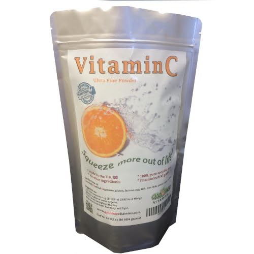 Vitamin C powder, Ascorbic Acid, Non GMO, Made in UK, Ultra Fine, 1lb image