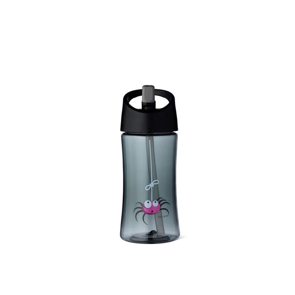 Funny Children's Drinking Bottle with Handle, The Bottle can be held Upright While Drinking 0,35 L in Grey — image 1