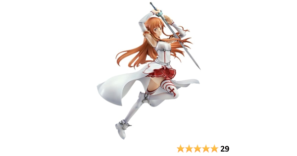 Good Smile Sword Art Online Asuna Knights Of The Blood Pvc Figure 1 8 Scale Toys Games Amazon Com