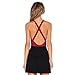 Cheapcotton Women's Back Crisscross Straps Bodysuit