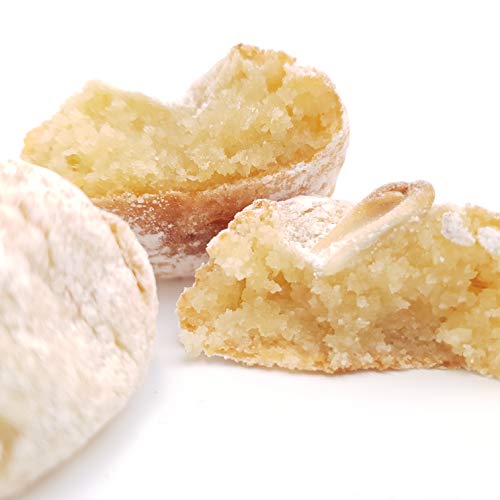 RAREZZE - Paste di mandorla siciliana al LIMONE, produzione ARTIGIANALE, preparate ALL'ORDINE in monoporzione. Confezione regalo decorata (gr.400). RAREZZE: la pasticceria tradizionale di Sicilia - immagine 3