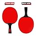 Sport Game Pro Ping Pong Paddle JT-700 with Killer Spin + Case for Free (red)
