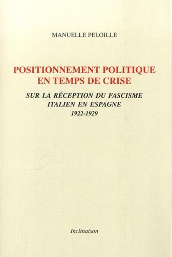 Positionnement politique en temps de crise