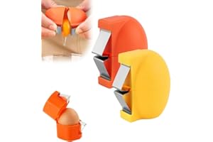 Egg Shell Opener, Upgraded Stainless Steel Egg Cracker Tool, Multifunctional Eggs Separator, Boiled EggPeeler Tool for Raw & 