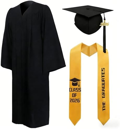 Amazon.com: MyGradDay Master Graduation Gown Cap and Hood Master