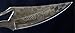 Vulcan Gear Devil's Skeleton Chopper Motorcycle Metal Handle Folding Knife with real Head light.