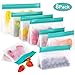 Reusable Sandwich Bags Food Packaging Food Grade Stand-Up Peva Reusable Food Storage Bags 8pcs Reusable Plastic Bags Frozen Broth Food Storage Bag(6pack 1 Storage Bag 3 Lunch Bags 4 Snack Bags)