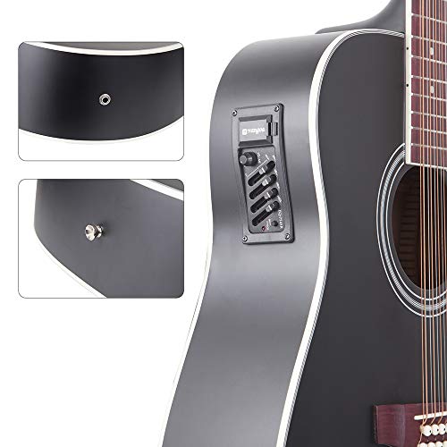 6 Vangoa+Strings+VGK41+12BKCE+Acoustic+Electric