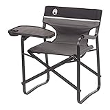 Coleman Aluminum Deck Chair with Swivel Table