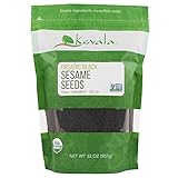 Kevala Organic Black Sesame Seeds 1.9 Lbs (RAW)