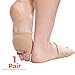 NatraCure Gel Metatarsal Pads - 1 Pair - with Metatarsalgia Forefoot Cushion - for Ball of Foot Pain Relief - Size: Large/X-Large