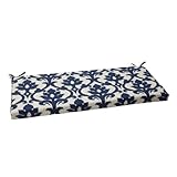 Pillow Perfect Indoor/Outdoor Bosco Bench Cushion, Navy