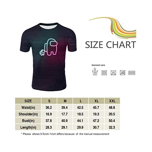 KAULATY Man's Funny Game T-Shir Impostor T-Shirt Sweatshirt 3D Printing Fashion T-Shirt Summer Leisure time Tee Shirt - Image 4