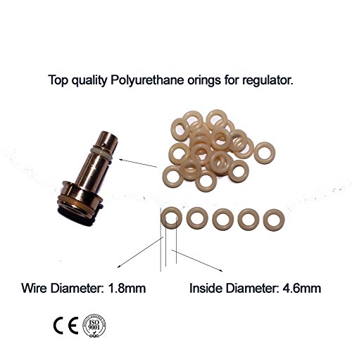 Outdoor Guy HPA Air Tank Regulator all O-Rings Polyurethane orings X10bags - Thumbnail 5