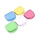 ULTNICE 5pcs Denture Storage Container Dental Retainer Box Retainer Case With Vent Holes