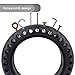 TOMALL Honeycomb Rubber Damping Solid Tire 8.5 Inch Front/Rear Tire Wheel Replacement for Xiaomi M365 Electric Scooter 2PCS