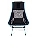 Helinox Chair Two Ultralight, High-Back, Collapsible Camping Chair, Black, Without Pockets