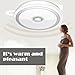 Motion Sensor Night Light [Rechargeable] Motion Detector Led Light [Stick-Anywhere] Cordless Step Light for Wall Hallway Closet Stairs Bedroom Nursery -White, 2 Pack
