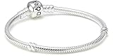 PANDORA Sterling Silver Bracelet snap clasp 590702HV-23, 9.1 inch