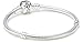 PANDORA Sterling Silver Bracelet snap clasp 590702HV-23, 9.1 inch