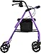 NOVA Vibe 6 Rollator Walker, Purple