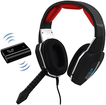 HUHD Wired Optical Connect Gaming Headset Noise Cancelling Headphone with Detachable Microphone for Xbox ONE/360, PS4/3, PC